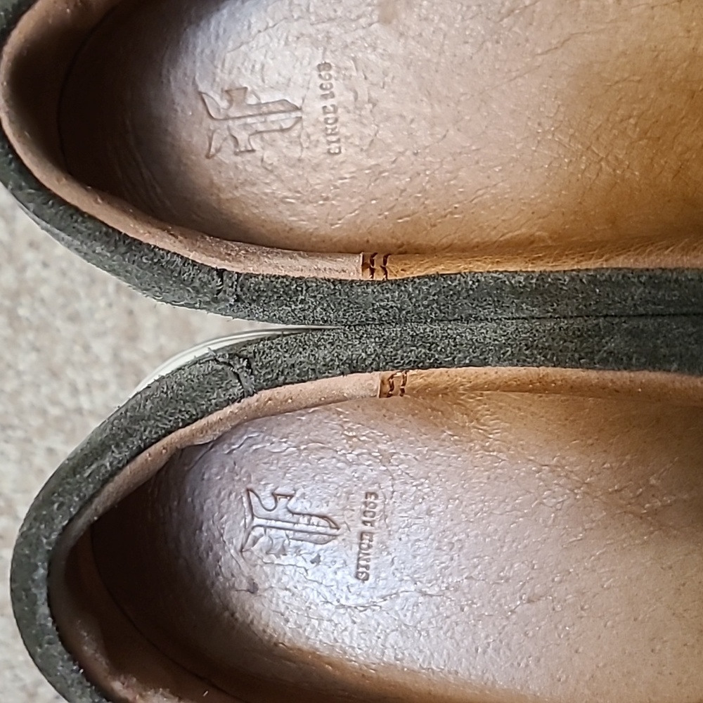 Frye leather soft green color size 8 - Picture 3 of 5
